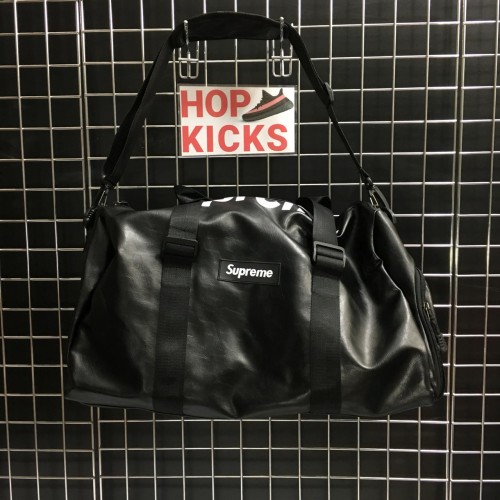 Supreme Black Gym Duffle Bag